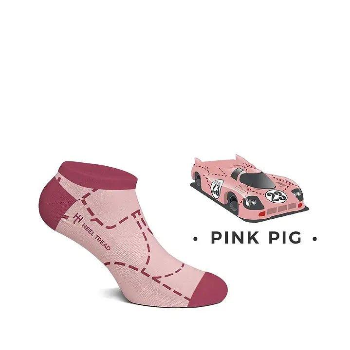 Rosa Pig Niedrige Socken - Bobbis Store Hunde