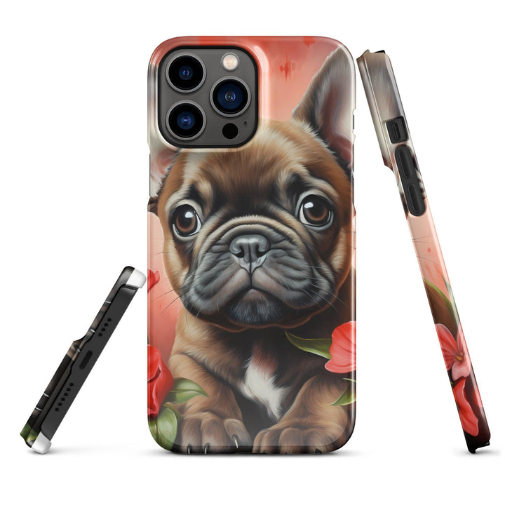 Rosen Frenchie Snapcase iPhone®-Hülle - Bobbis Store Hunde