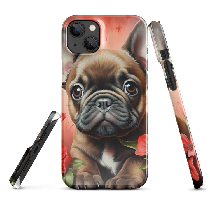 Rosen Frenchie Snapcase iPhone®-Hülle - Bobbis Store Hunde