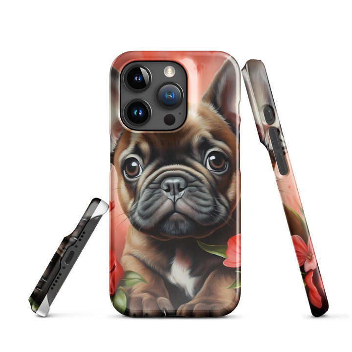 Rosen Frenchie Snapcase iPhone®-Hülle - Bobbis Store Hunde