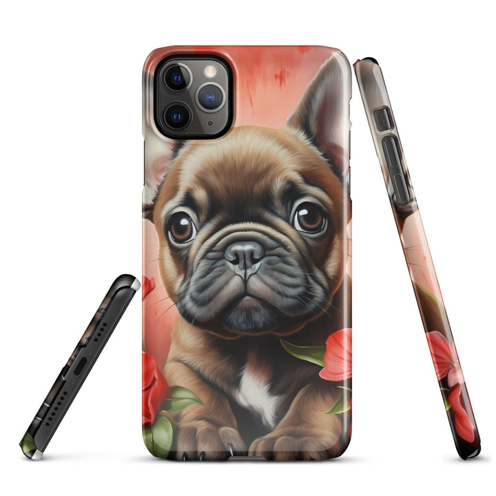 Rosen Frenchie Snapcase iPhone®-Hülle - Bobbis Store Hunde