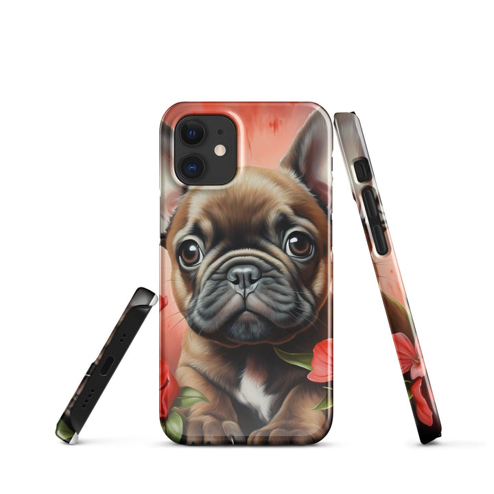 Rosen Frenchie Snapcase iPhone®-Hülle - Bobbis Store Hunde