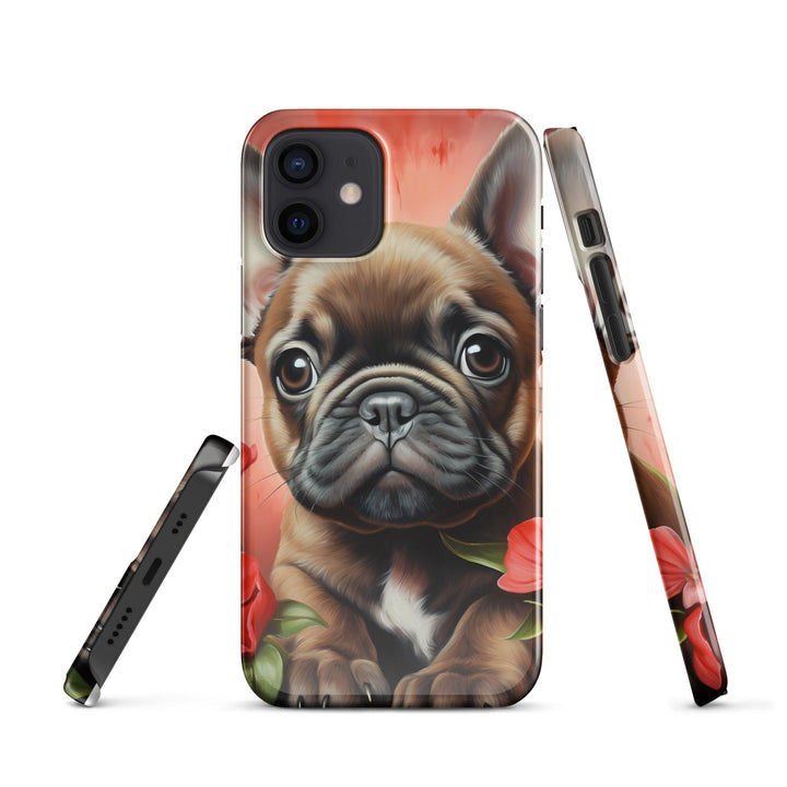 Rosen Frenchie Snapcase iPhone®-Hülle - Bobbis Store Hunde