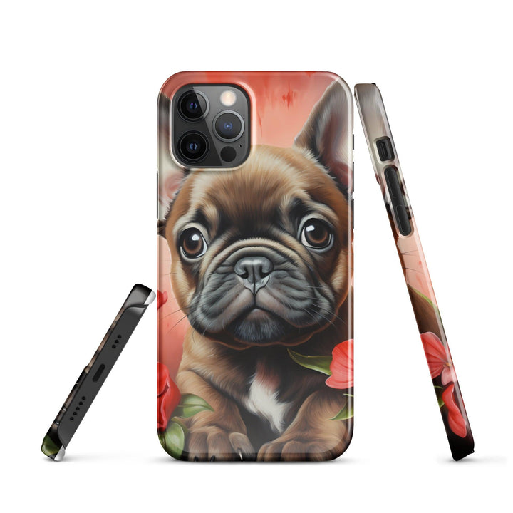 Rosen Frenchie Snapcase iPhone®-Hülle - Bobbis Store Hunde