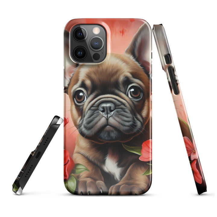Rosen Frenchie Snapcase iPhone®-Hülle - Bobbis Store Hunde