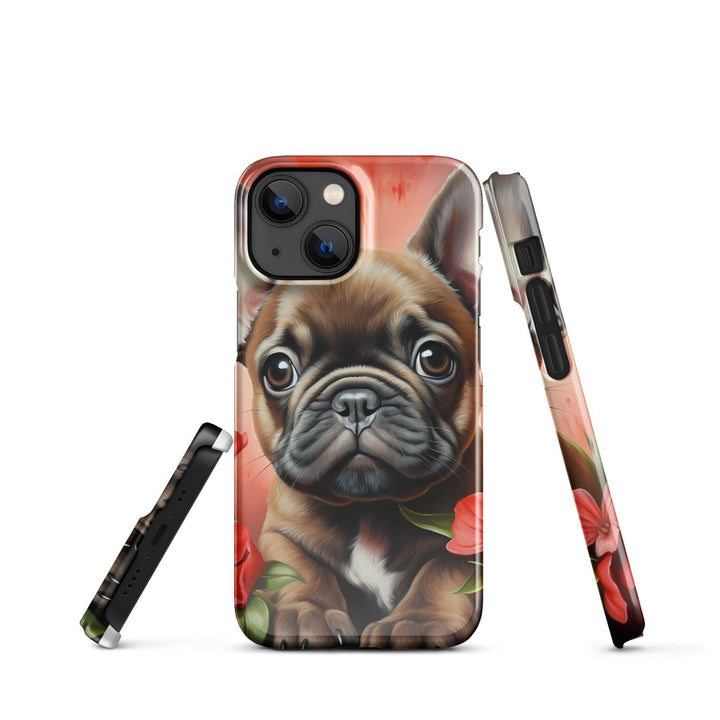 Rosen Frenchie Snapcase iPhone®-Hülle - Bobbis Store Hunde