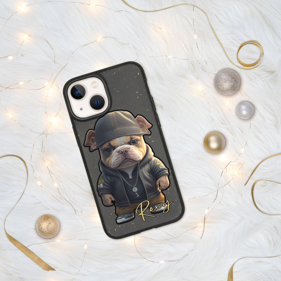 Roxy Gesprenkelte iPhone®-Hülle - Bobbis Store Hunde