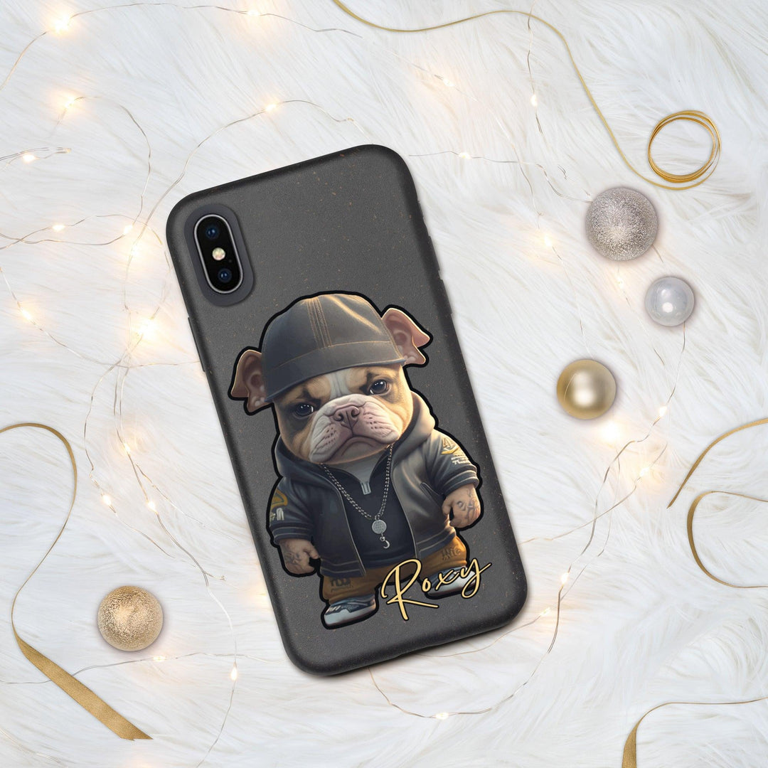 Roxy Gesprenkelte iPhone®-Hülle - Bobbis Store Hunde