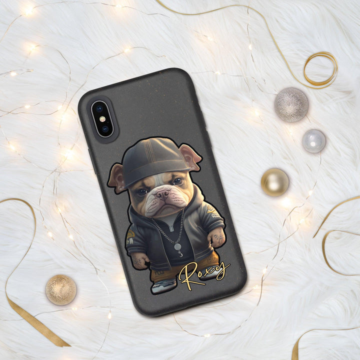 Roxy Gesprenkelte iPhone®-Hülle - Bobbis Store Hunde