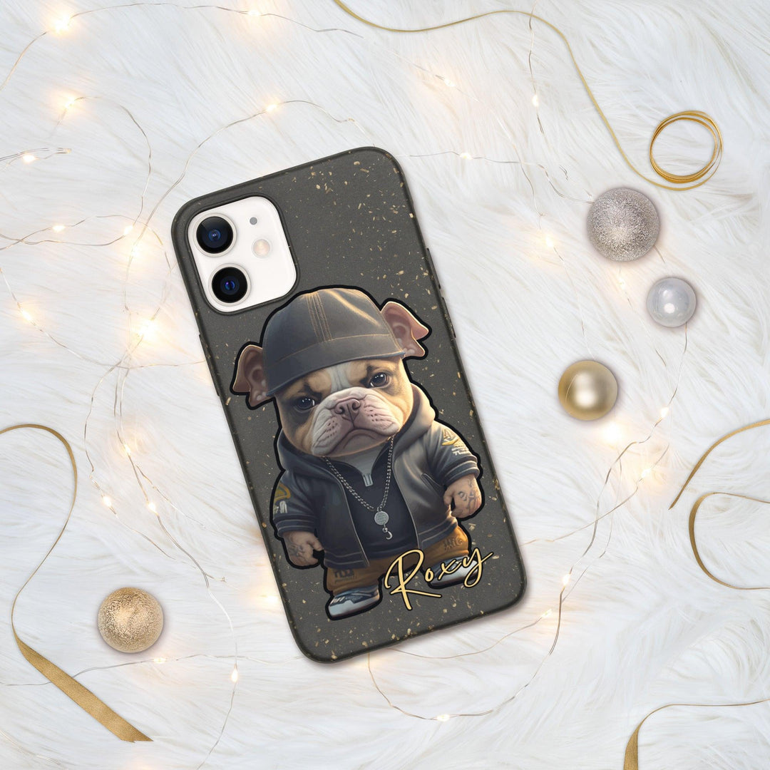 Roxy Gesprenkelte iPhone®-Hülle - Bobbis Store Hunde