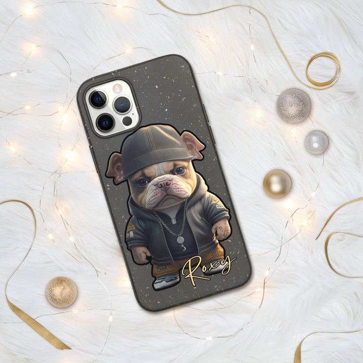 Roxy Gesprenkelte iPhone®-Hülle - Bobbis Store Hunde
