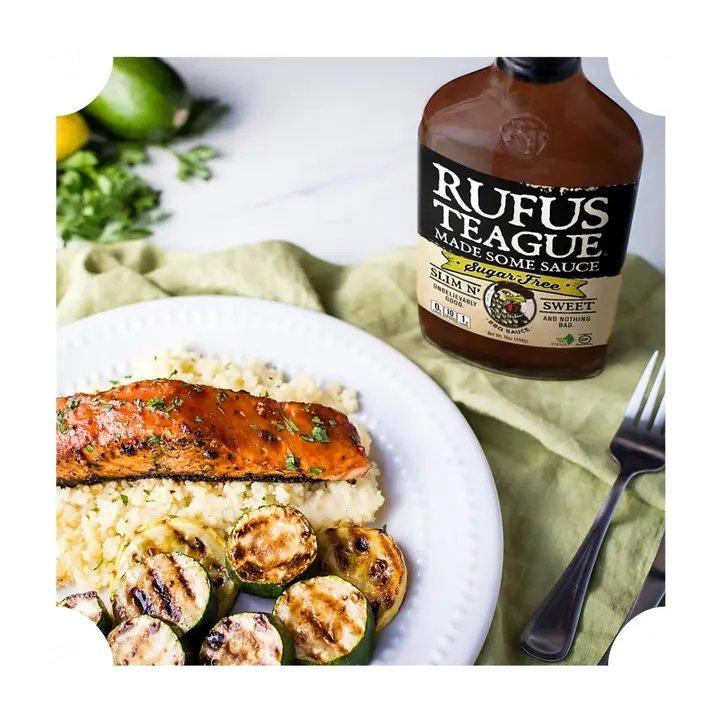 Rufus Teague Slim n` Sweet BBQ Sauce 432g. - Bobbis Store Hunde