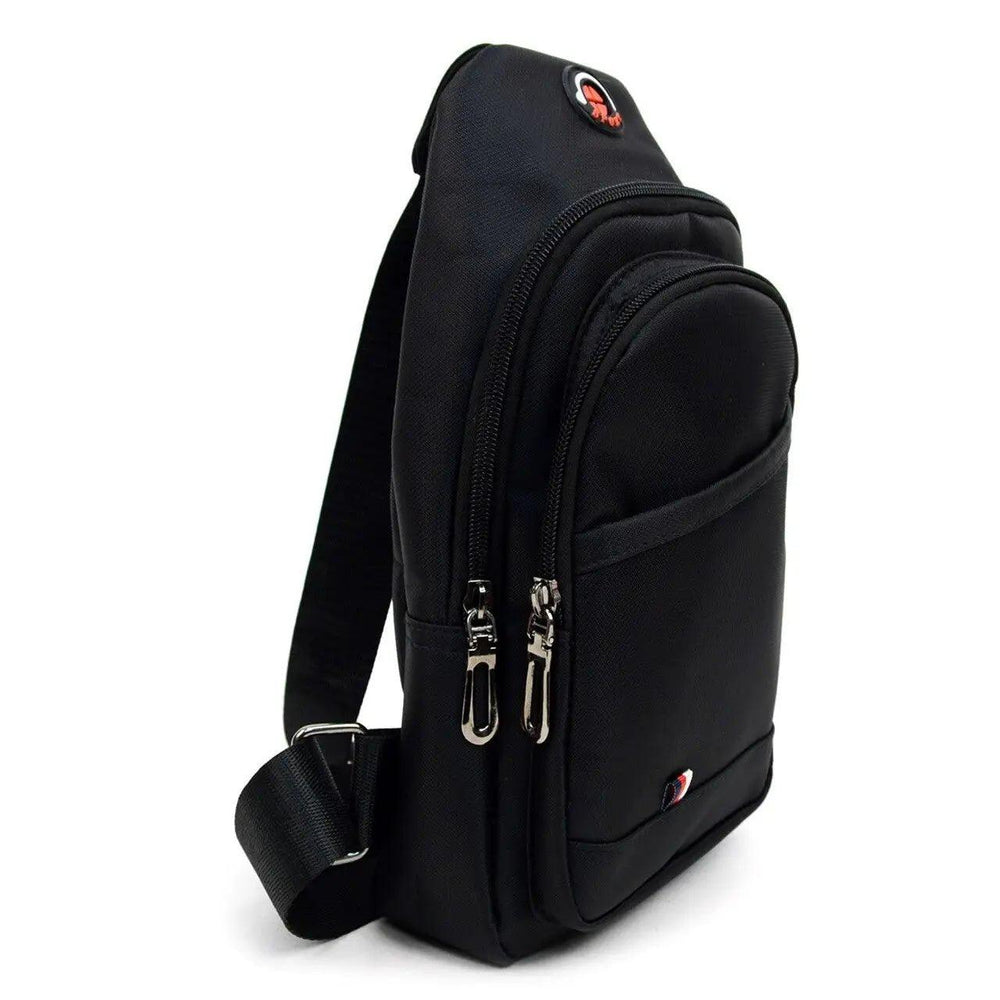Schwarz - Urban Crossbody Sling Bag - Bobbis Store Hunde