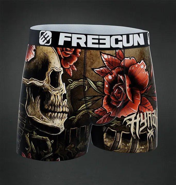 SKULL AND ROSES HERREN-BOXER - Bobbis Store Hunde