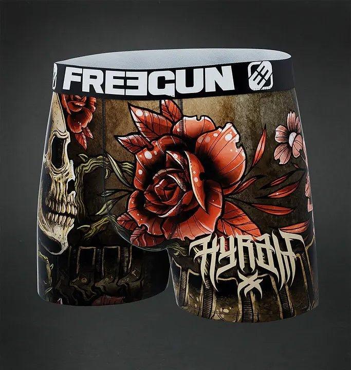 SKULL AND ROSES HERREN-BOXER - Bobbis Store Hunde