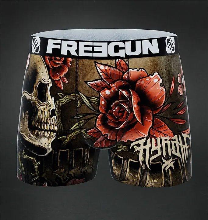 SKULL AND ROSES HERREN-BOXER - Bobbis Store Hunde