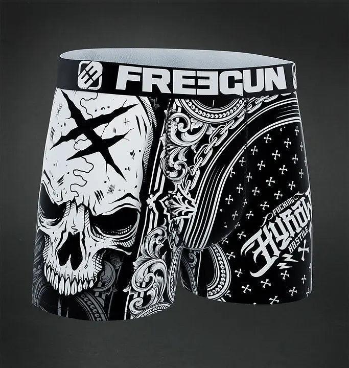SKULL BANDANA-BOXER FÜR HERREN - Bobbis Store Hunde
