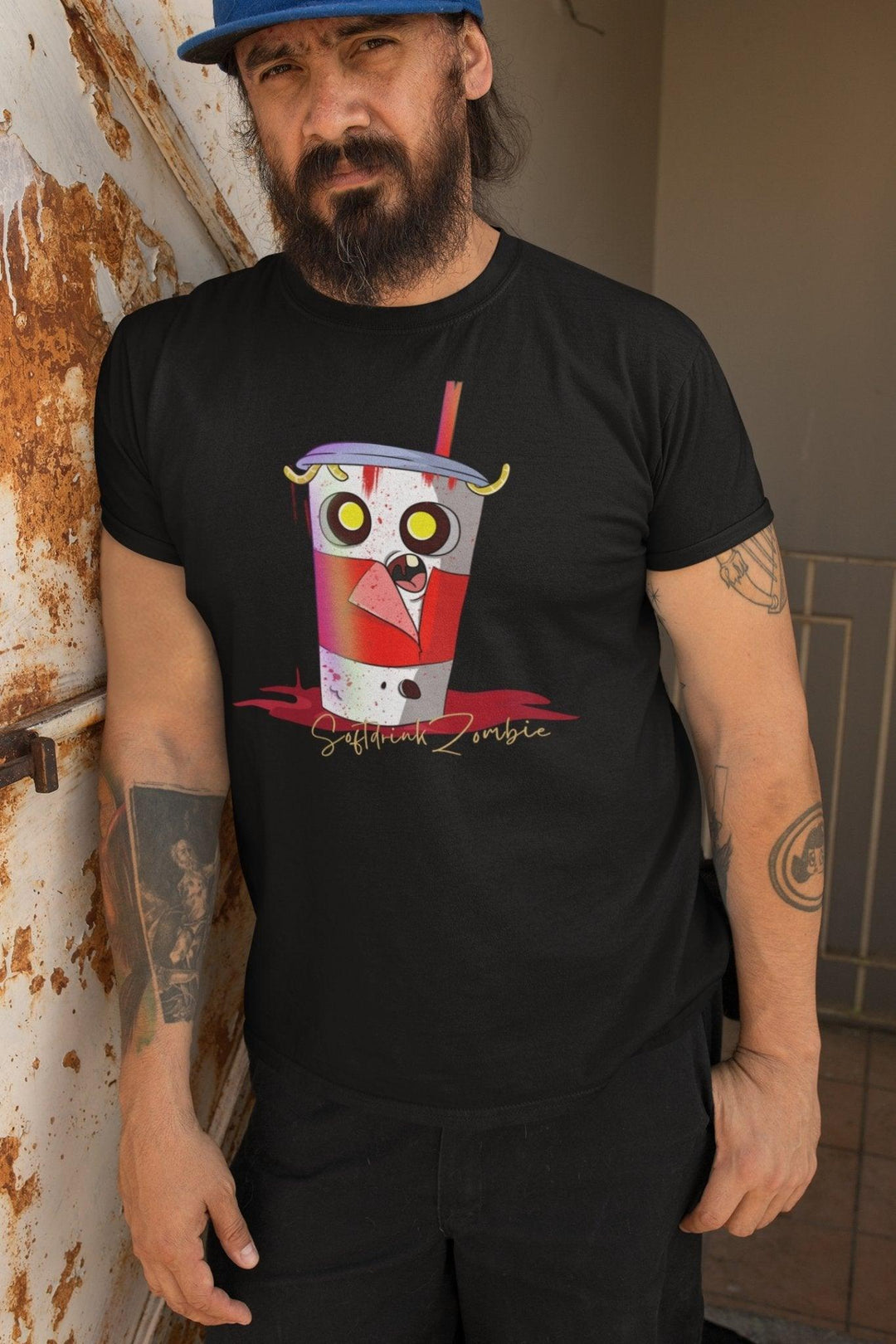 Softdrink Zombie Unisex-Bio-Baumwoll-T-Shirt - Bobbis Store Hunde