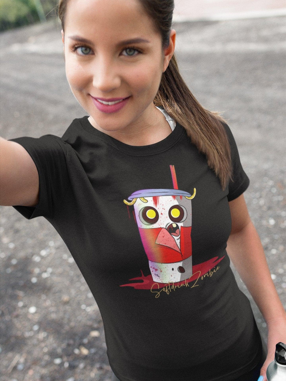 Softdrink Zombie Unisex-Bio-Baumwoll-T-Shirt - Bobbis Store Hunde