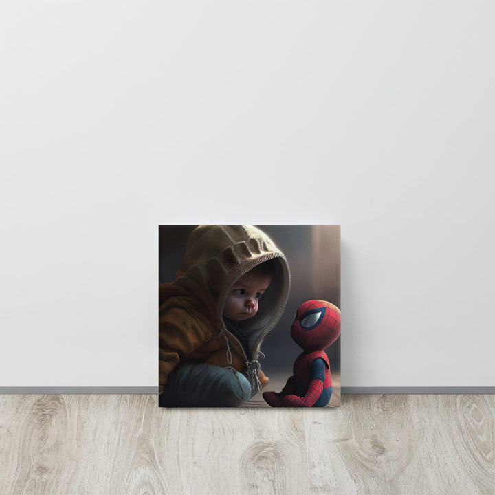 Spider Teddy Leinwand - Bobbis Store Hunde