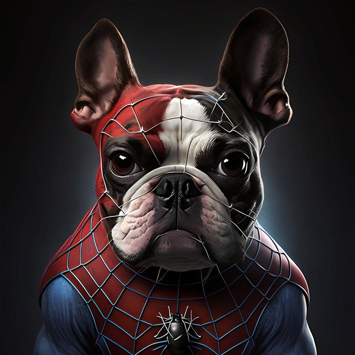 Spieder Frenchie Leinwand - Bobbis Store Hunde