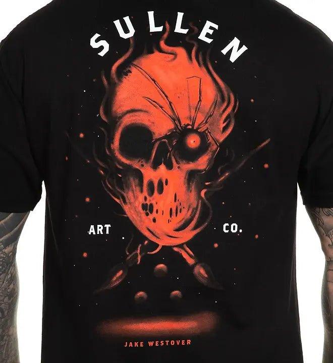 Sullen Clothing - Rote Geister-StandardsT-Shirt - Bobbis Store Hunde