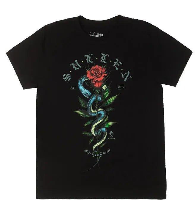 Sullen Clothing - Schwarze Mamba T-Shirt - Bobbis Store Hunde