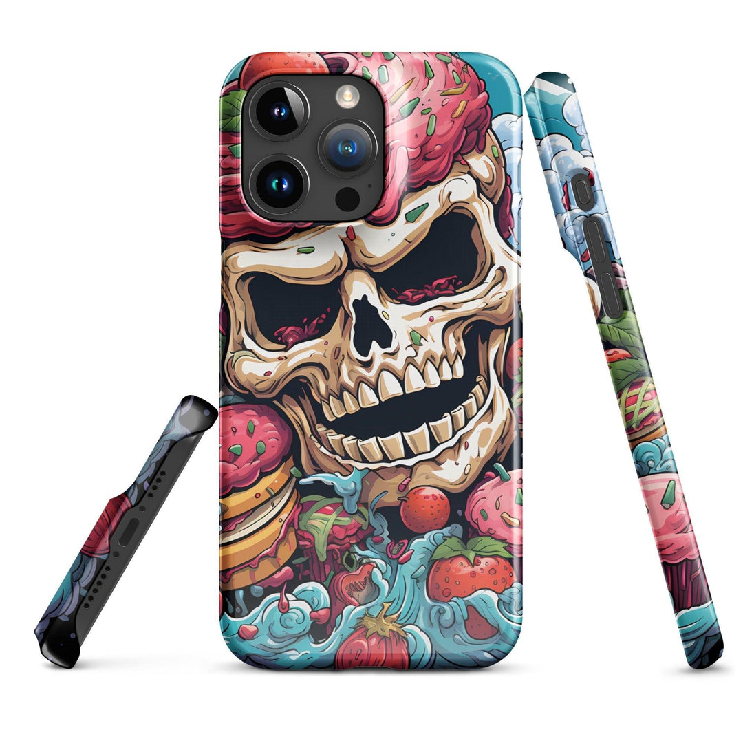 Sweets Skull V2 Snapcase iPhone®-Hülle - Bobbis Store Hunde