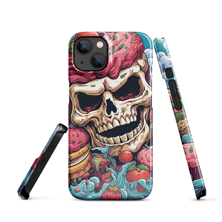 Sweets Skull V2 Snapcase iPhone®-Hülle - Bobbis Store Hunde