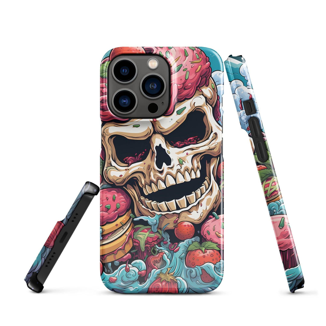 Sweets Skull V2 Snapcase iPhone®-Hülle - Bobbis Store Hunde