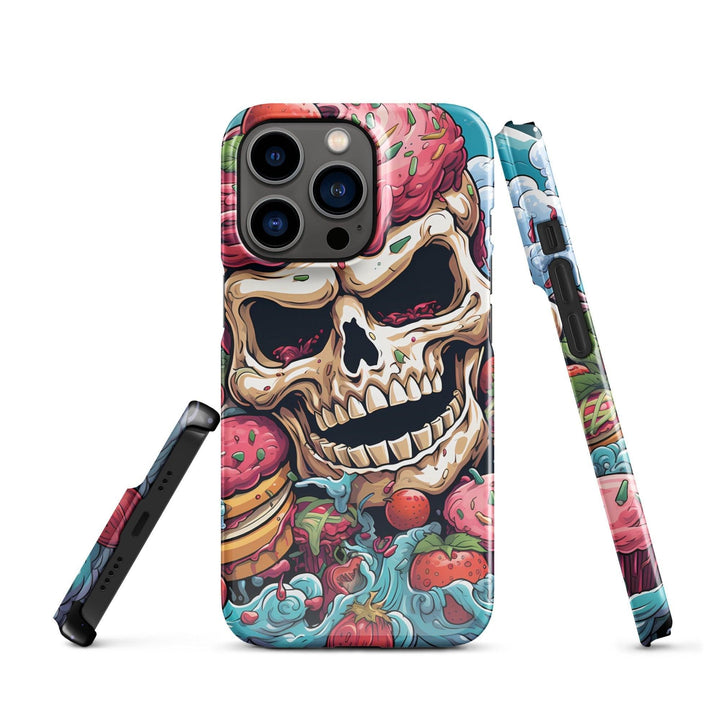 Sweets Skull V2 Snapcase iPhone®-Hülle - Bobbis Store Hunde