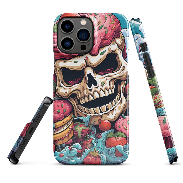 Sweets Skull V2 Snapcase iPhone®-Hülle - Bobbis Store Hunde