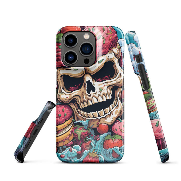 Sweets Skull V2 Snapcase iPhone®-Hülle - Bobbis Store Hunde