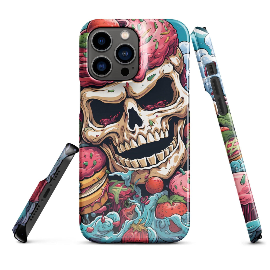 Sweets Skull V2 Snapcase iPhone®-Hülle - Bobbis Store Hunde