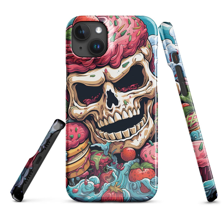 Sweets Skull V2 Snapcase iPhone®-Hülle - Bobbis Store Hunde