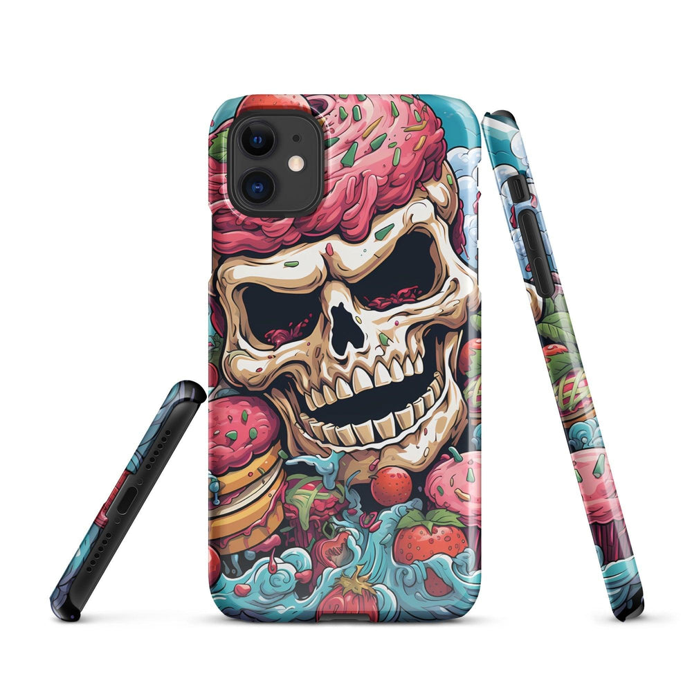 Sweets Skull V2 Snapcase iPhone®-Hülle - Bobbis Store Hunde