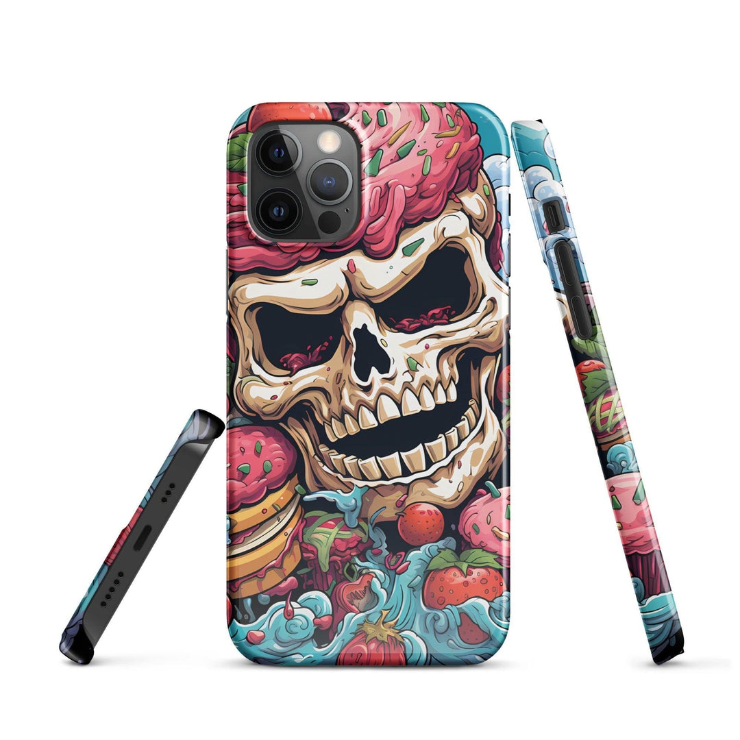 Sweets Skull V2 Snapcase iPhone®-Hülle - Bobbis Store Hunde