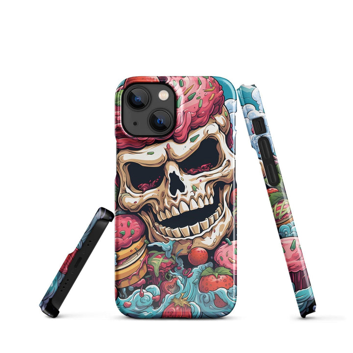 Sweets Skull V2 Snapcase iPhone®-Hülle - Bobbis Store Hunde