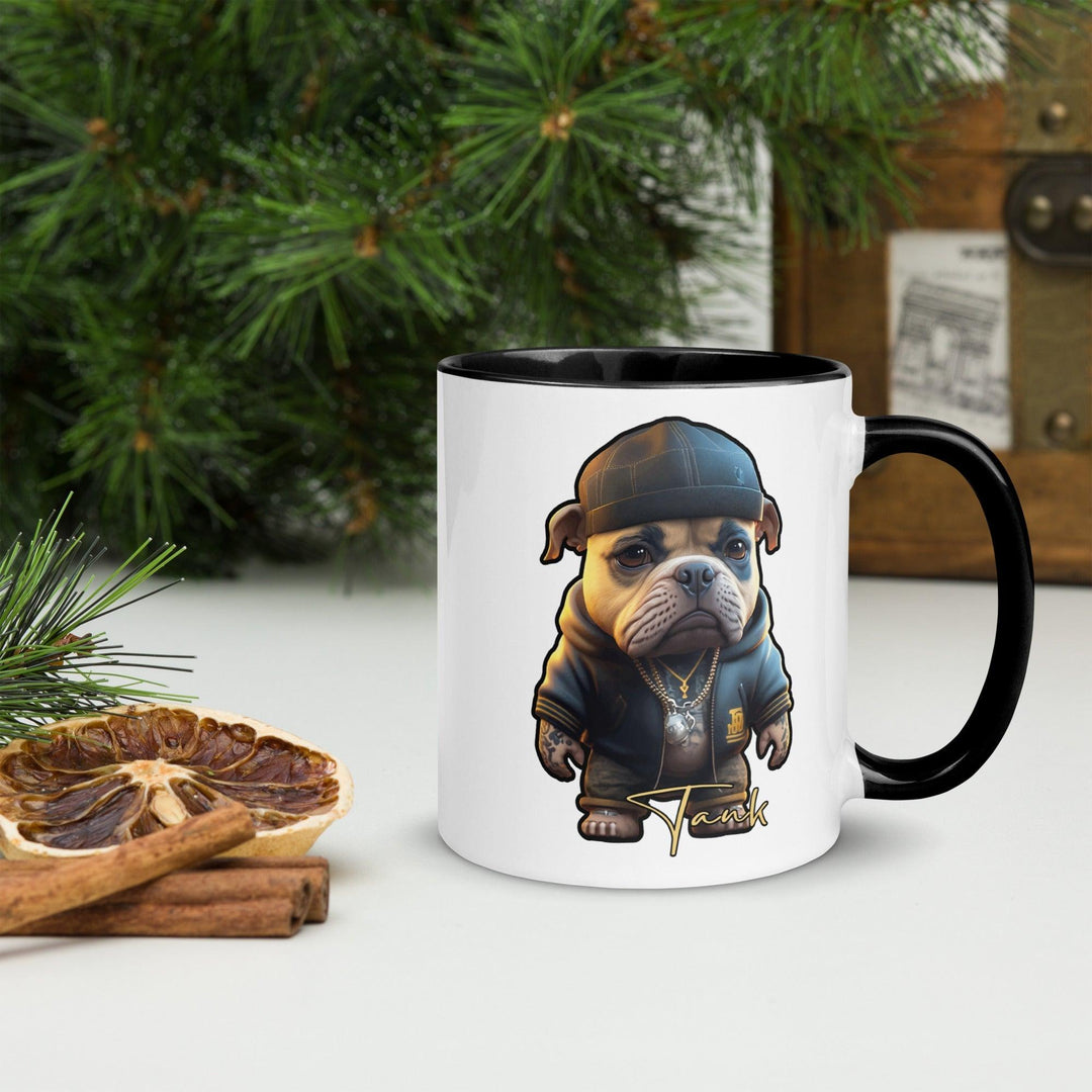 Tank Tasse mit farbiger Innenseite - Bobbis Store Hunde