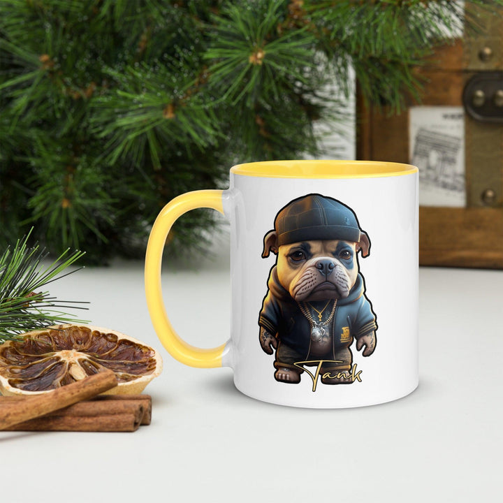 Tank Tasse mit farbiger Innenseite - Bobbis Store Hunde