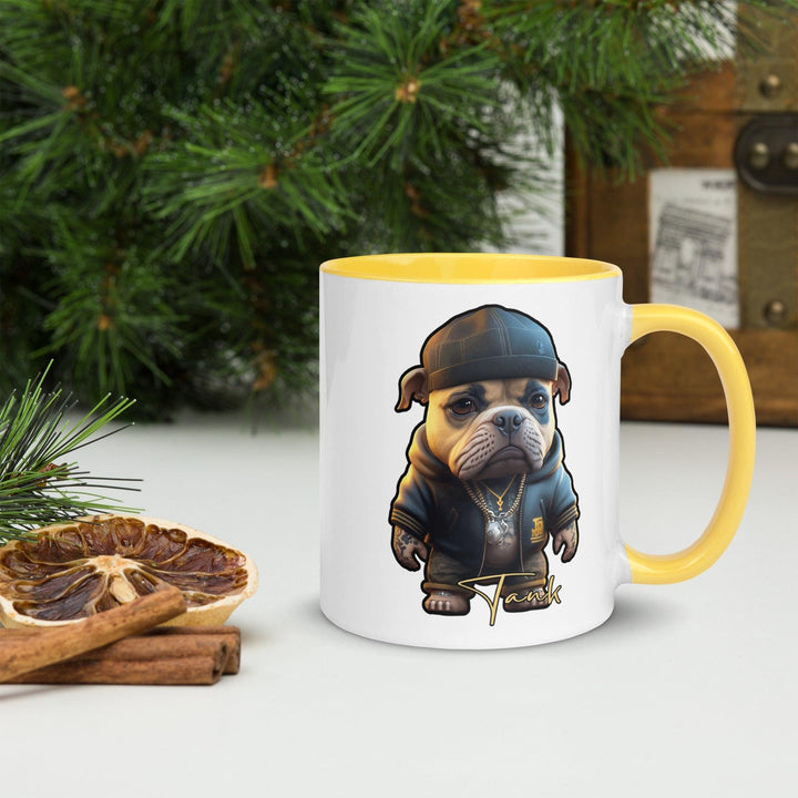 Tank Tasse mit farbiger Innenseite - Bobbis Store Hunde