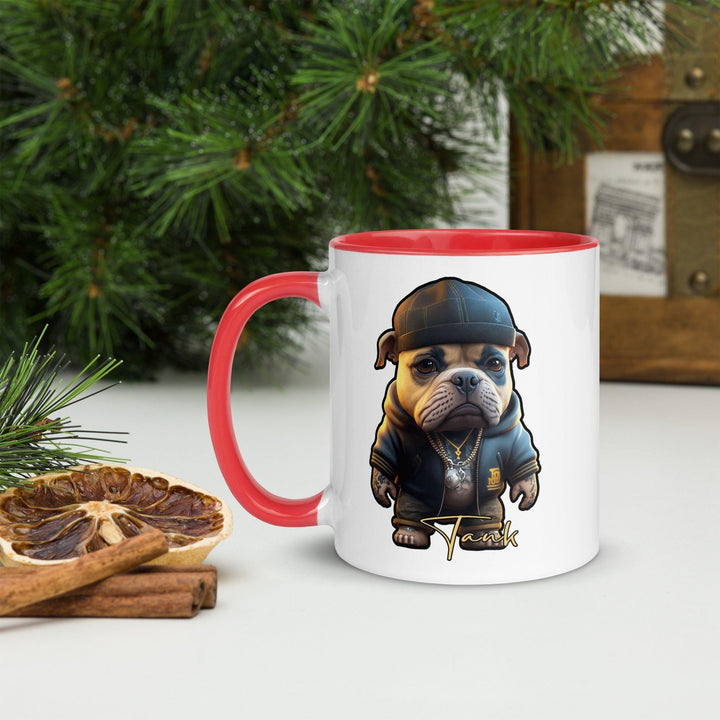 Tank Tasse mit farbiger Innenseite - Bobbis Store Hunde