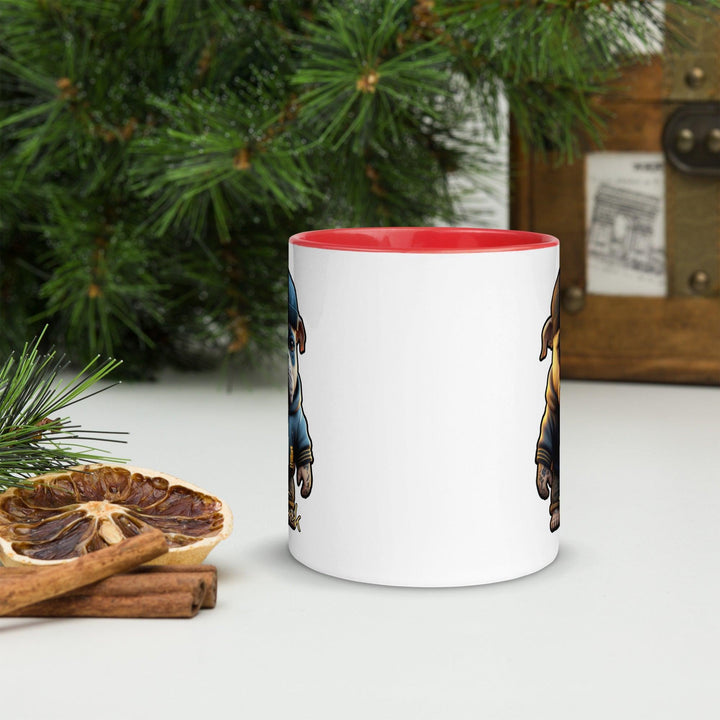 Tank Tasse mit farbiger Innenseite - Bobbis Store Hunde