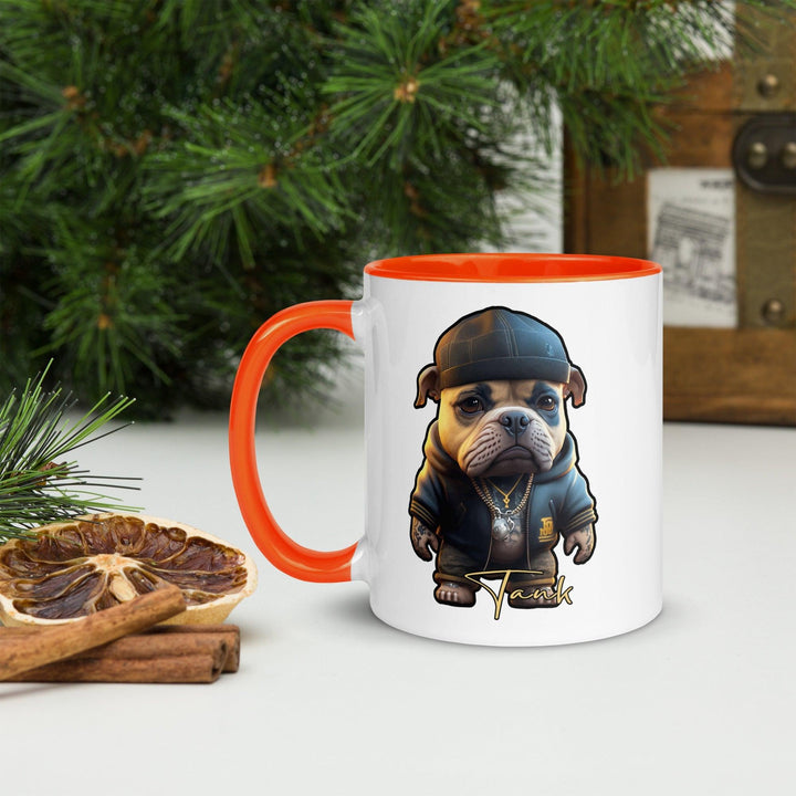 Tank Tasse mit farbiger Innenseite - Bobbis Store Hunde