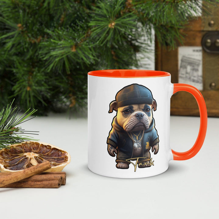 Tank Tasse mit farbiger Innenseite - Bobbis Store Hunde