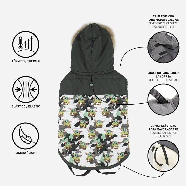 GEPOLSTERTER HUNDEMANTEL The Mandalorian - Bobbis Store Hunde