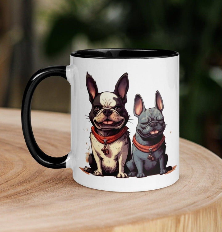 TOP-TEAM Tasse mit farbiger Innenseite - Bobbis Store Hunde