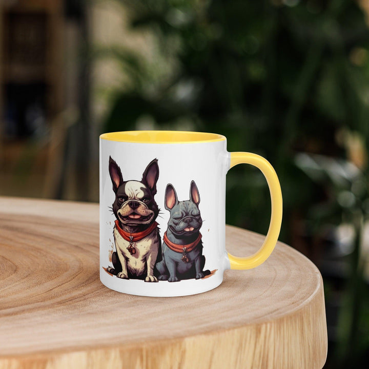 TOP-TEAM Tasse mit farbiger Innenseite - Bobbis Store Hunde