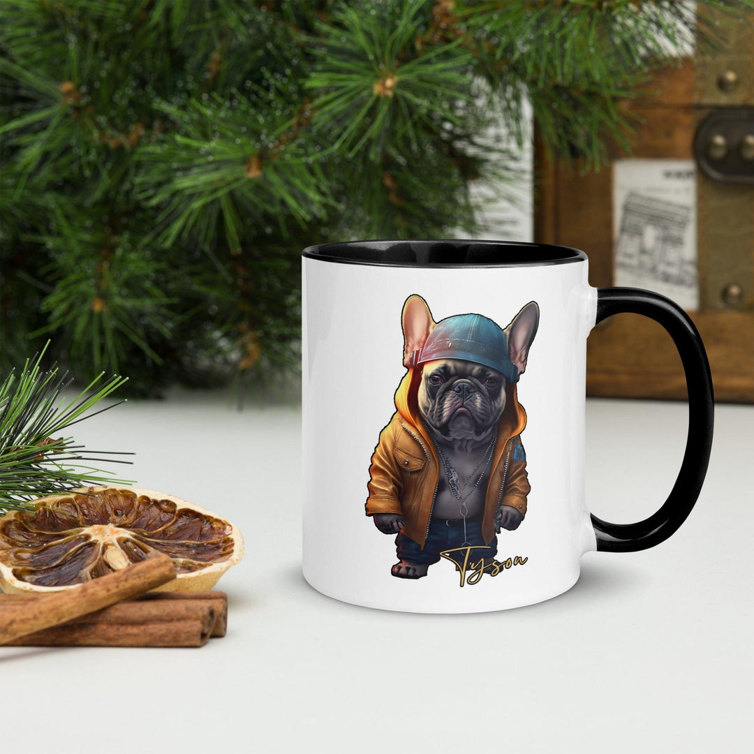 Tyson Tasse mit farbiger Innenseite - Bobbis Store Hunde
