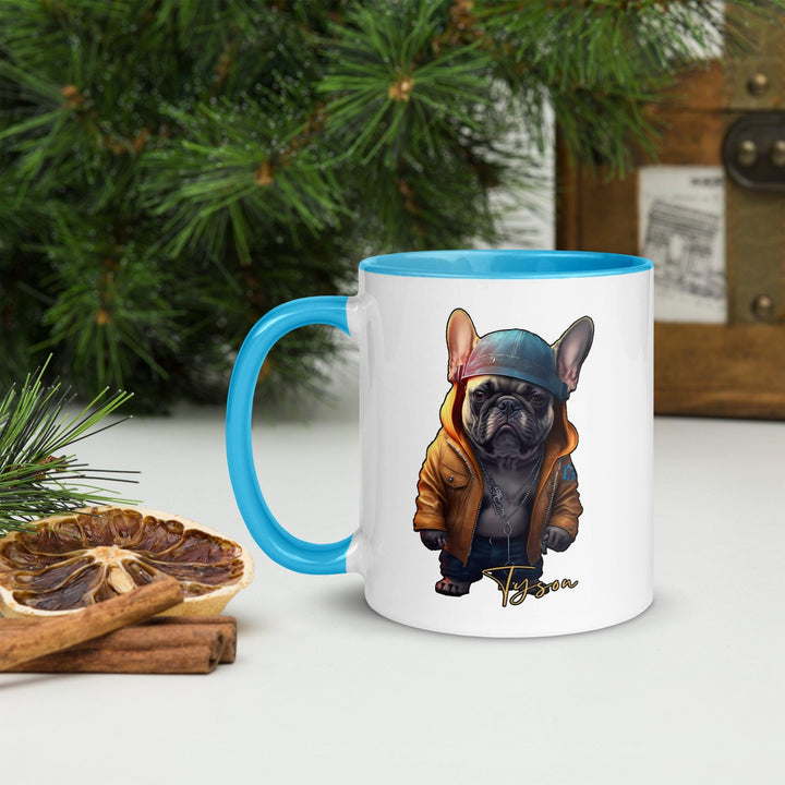 Tyson Tasse mit farbiger Innenseite - Bobbis Store Hunde